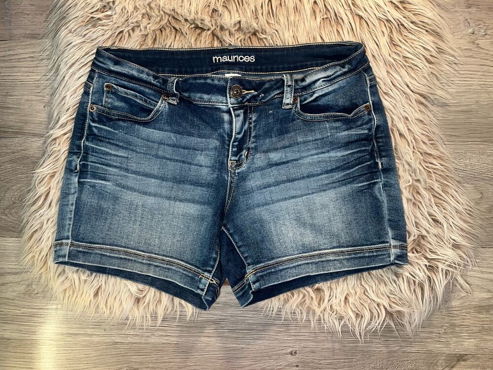 Maurice’s women’s blue jeans shorts